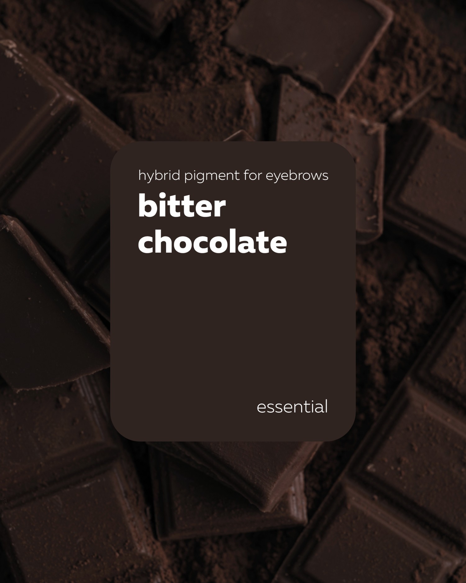 BROVI წარბის პიგმენტი bitter chocolate